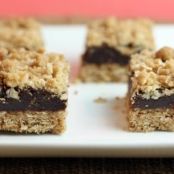 Oatmeal-Fudge Bars
