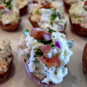 Blue Sky Potato Appetizer