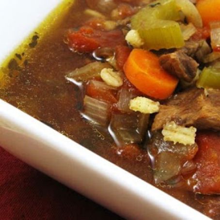 Beef Barley Vegetable Soup