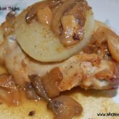 Crock Pot Maple Dijon Chicken Thighs