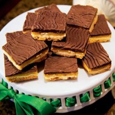 Sweet and Salty Caramel Squares