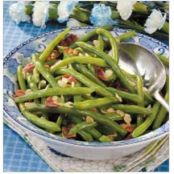 Quick Green Beans with Bacon*