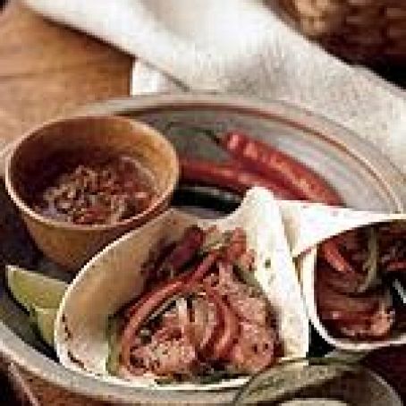 Steak and Pepper Fajitas