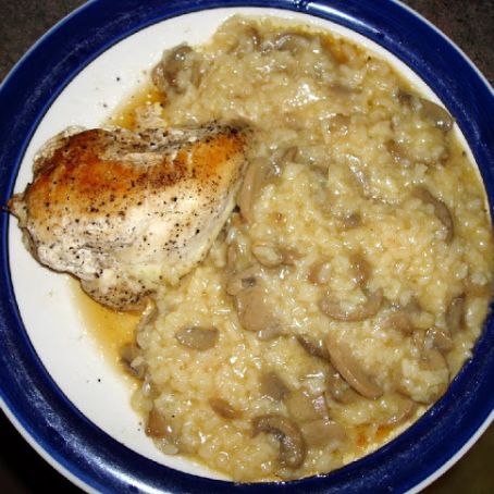 Chicken and Mushroom Risotto