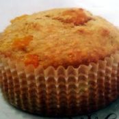Low-fat Apricot Banana Muffins