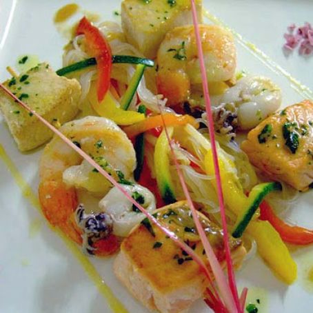 BROCHETA DE PESCADOS