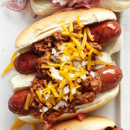Jamie's Chipotle Chili Cheese Dogs