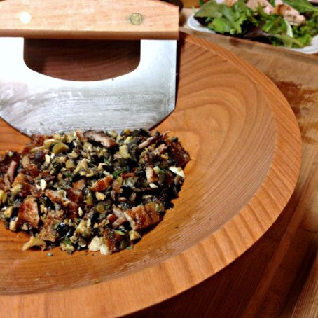 Hickory Garlic Olive Tapenade