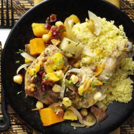 Moroccan Vegetable Chicken Tagine Recipe