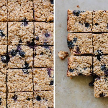 square - Blueberry, Lemon & Quinoa Slice