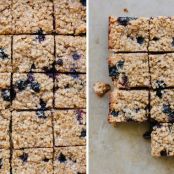 square - Blueberry, Lemon & Quinoa Slice