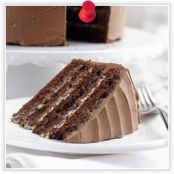 Triple Chocolate Layer Cake