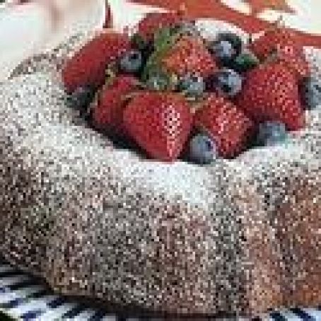 Star Spangled Cocoa Bundt Cake