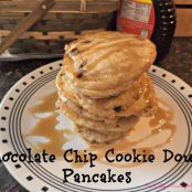 Chocolate Chip Cookie Dough Pancakes