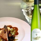 CHULETON DE PUERCO CON SALSA DE HONGOS