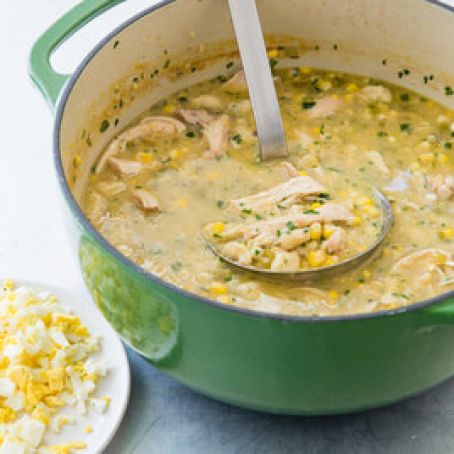 Pennsylvania Dutch Chicken-Corn Soup