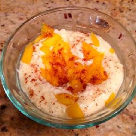 Coconut Milk Rice Pudding