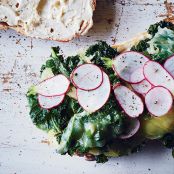 Garlicky Kale-and-Provolone Grinders