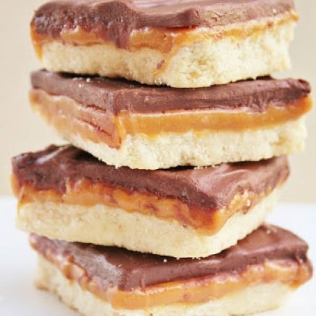 Homemade Twix Bars