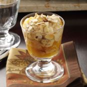 Crunchy Amaretto Peach Cobbler