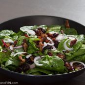 Spinach Salad with Warm Dressing