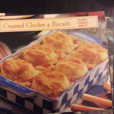 Creamed Chicken and Biscuits - Grandma's Kitchen