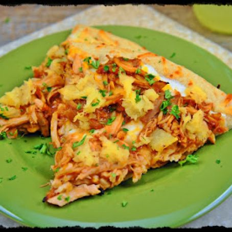 BBQ Chicken and Pineapple Pizza