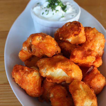 Prepare to Be Fooled by These Crispy Cauliflower Buffalo Wings