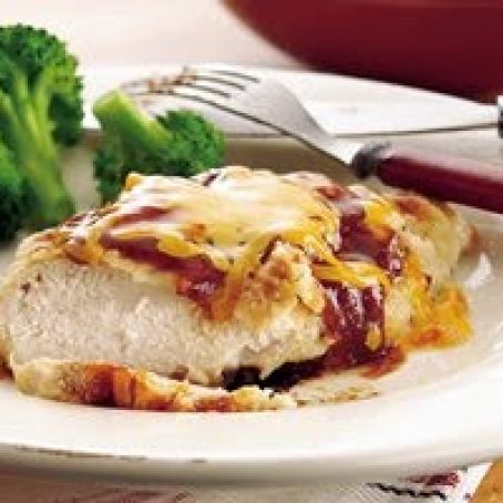 Easy Barbecue Crispy Chicken Melts