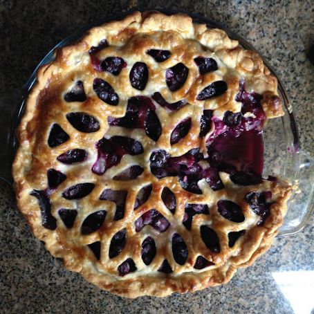 Easy Fresh Blueberry Pie
