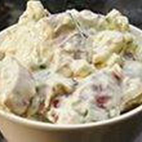 Red Potato Salad With Sour Cream and Dill