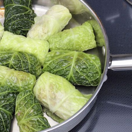 Polish Stuffed Cabbage Rolls
