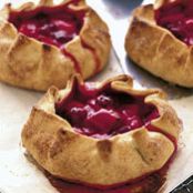 Rhubarb Raspberry Galette