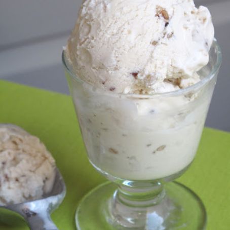 Ridiculously Easy Maple Walnut Ice Cream