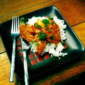 Chicken with Orange Juice and Peanuts