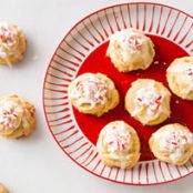 White Chocolate-Peppermint Pudding Cookies