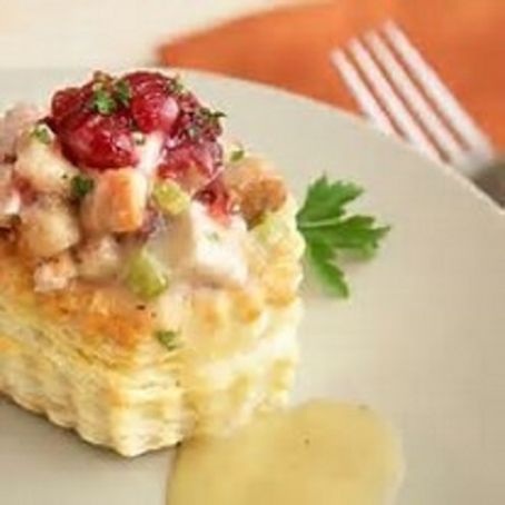 Turkey And Stuffing Shells