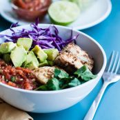 FISH-Pan-Seared Cumin-Lime Barramundi or Mahi-Mahi Rice Bowls