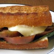 Tomato, Mozzarella and Basil Panini
