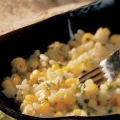 Creamy Corn and Garlic Risotto