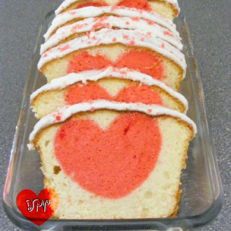 Valentine's Sweetheart Pound Cake
