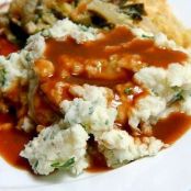 Goat cheese mashed potatoes