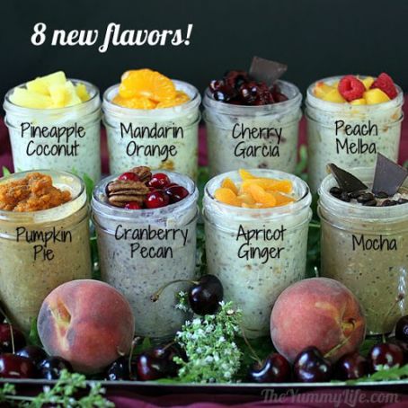 MEUSLI*****Overnight, No-Cook Refrigerator Oatmeal