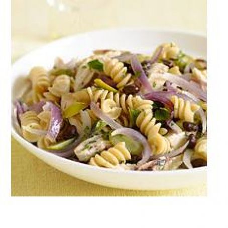 Warm Sweet and Savory Pasta Salad