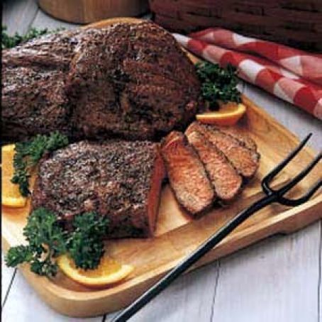 Peppered Ribeye Steaks