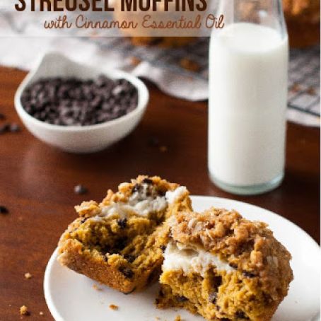 Quinoa Pumpkin Streusel Muffins