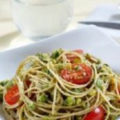 Sicilian Spaghetti with Cherry Tomatoes & Pistachios