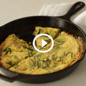 Shaved-Squash Salad with Tomatoes, Zucchini Blossoms, Ricotta, and Thyme Oil