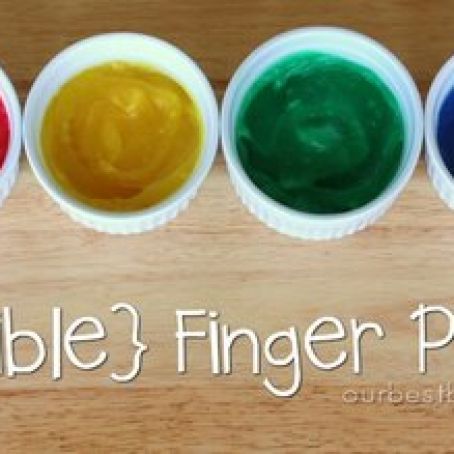 Edible Finger Paint