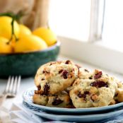 Lemon Cranberry Scones